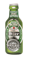 History & Heraldry Top Bloke Tony bottle opener keyring