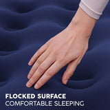 Bestway king double flocked airbed – 203 x 183 x 22cm