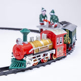 Animated Christmas elf train set with 4m track