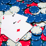 Global Gizmos 200-piece poker set with chips cards dice and aluminium case