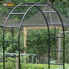 MyGarden Florence Garden Arch – Garden Arch is Ideal Support for all climbing plants, Perfect for Outdoor Garden, Lawn, Backyard, Weddings and Event Ceremonies Decoration with weather resistance