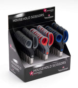 Grunwerg 8in stainless steel household scissors – single pair