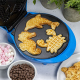 3-in-1 Sea Life Waffle Maker with Non-Stick Plates - Animal Planet