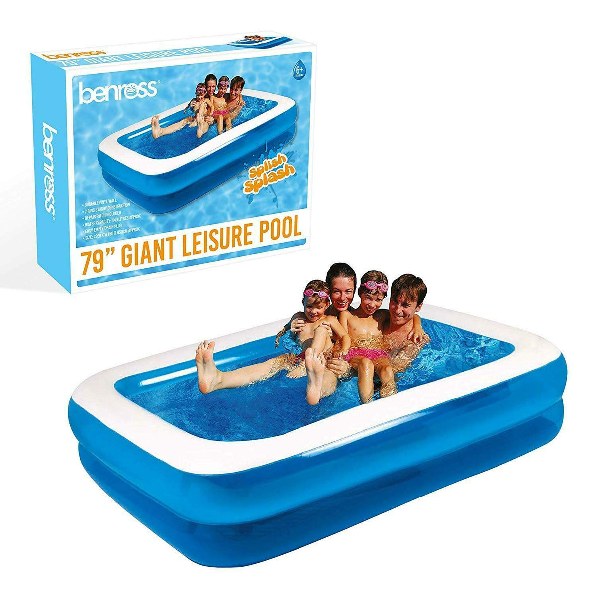 HARTES 2M Family inflatable pool - 3390