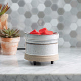 Candle Warmers conical white 2-in-1 wax and jar candle warmer