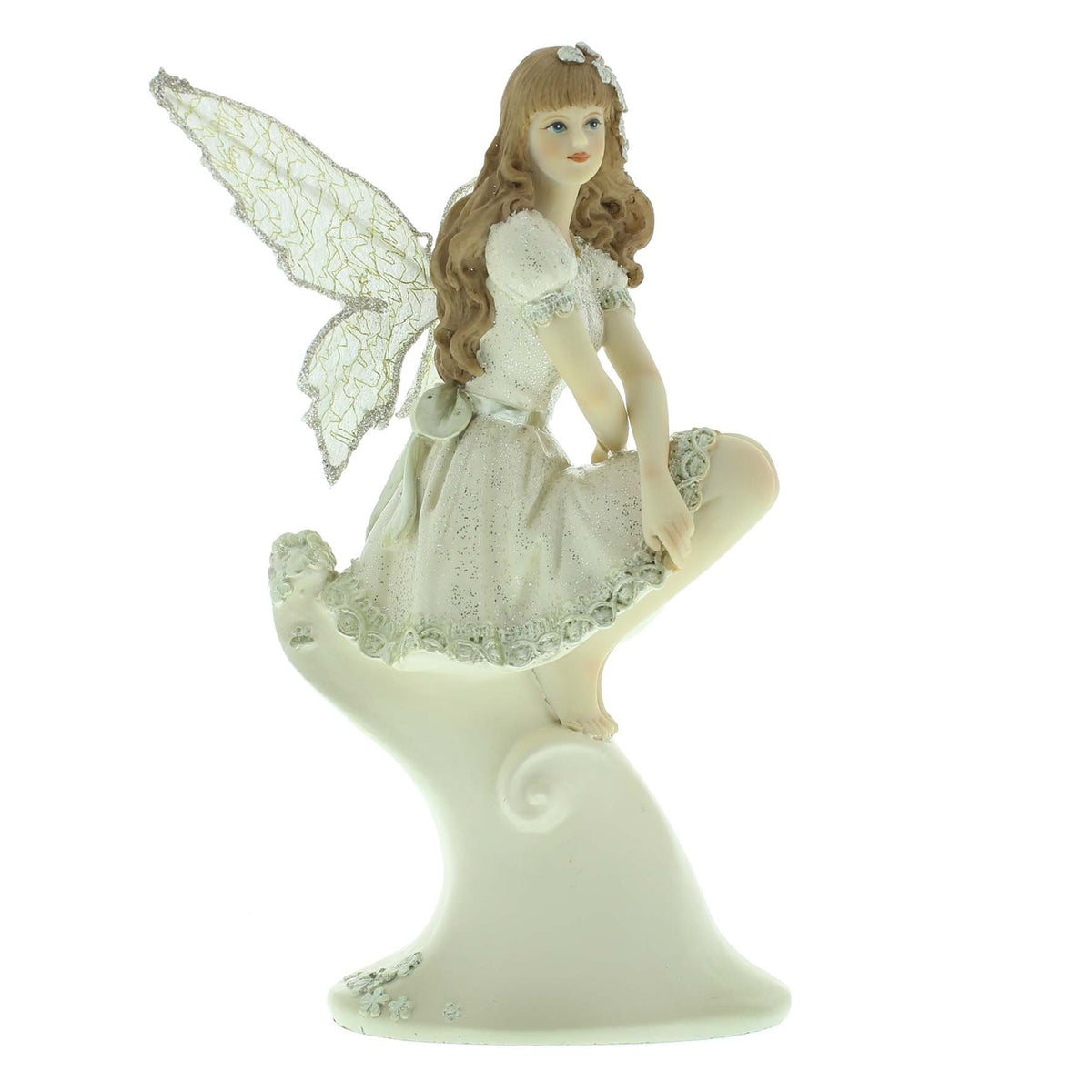 Juliana Fairy Wishes sitting fairy resin figurine – 19cm