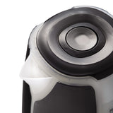 Quest black dual-colour LED 1.7L kettle