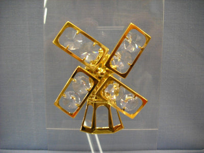 HARTES Swarovski Crystal Windmill Suncatcher