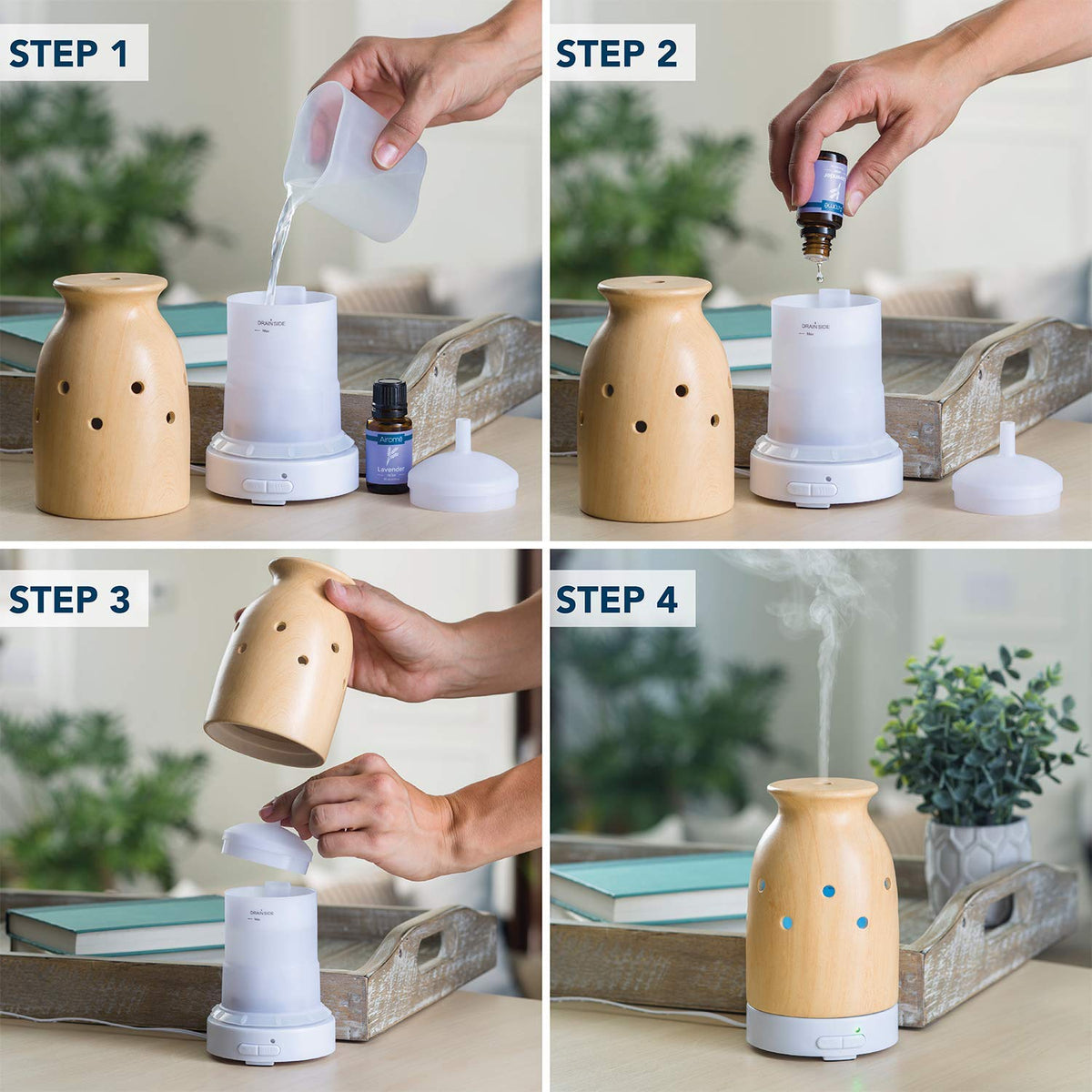 Airomé Raccoon 100ml ultrasonic essential oil diffuser