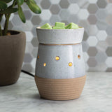 Candle Warmers Etc. Rustic White illumination fragrance warmer