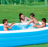 Bestway deluxe family inflatable pool – 305 x 183 x 56cm