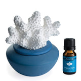 Airomé Coral porcelain passive essential oil diffuser