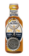 Top Bloke Bottle Top Design Key Ring Bottle Opener - Personalised to The Name of"Colin"