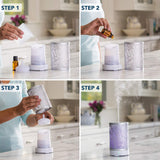 Airomé Silverleaf 100ml ultrasonic essential oil diffuser