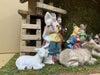 Nativity Stable & 11 Porcelain Figures - 98017