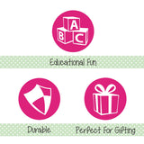 Toyrific Snuggles Deluxe pink foldable dolls buggy