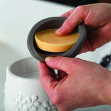 Candle Warmers Etc. Natural Linen Flip Dish wax melt warmer
