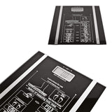 Bauer digital body analyser scales with tempered glass platform
