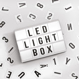 Global Gizmos white A6 magnetic cinematic light box
