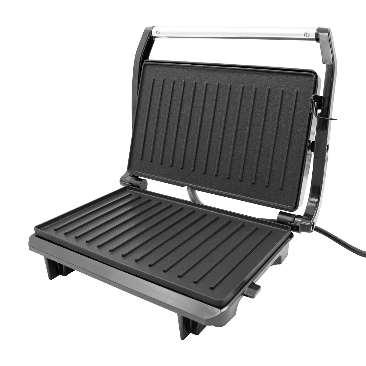 Quest stainless steel panini press and contact grill