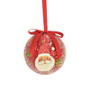 The Christmas Workshop Baubles Gift Set, Red, 7.5cm Diameter