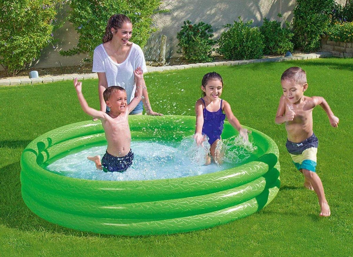 3 Ring Inflatable pool (Green)
