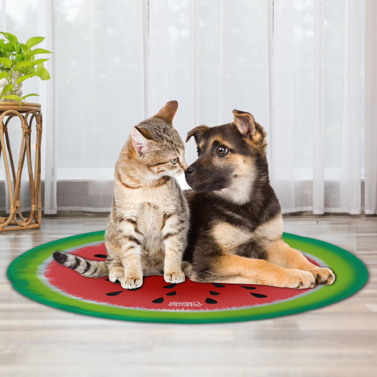 Simply4Pets watermelon self-cooling pet mat – 60 x 60cm