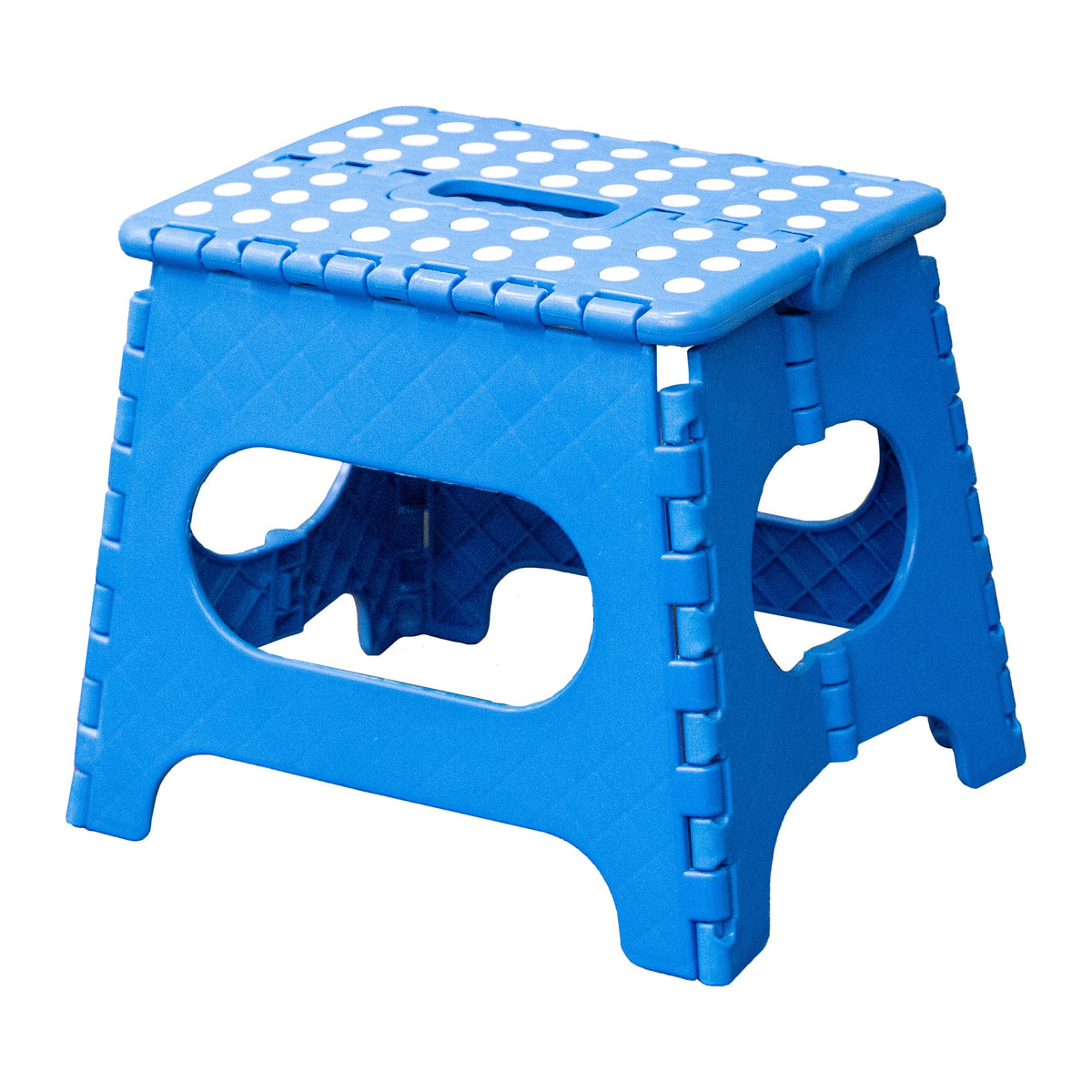 Knight blue 29cm folding step stool