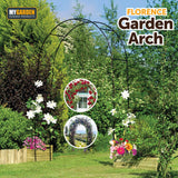 MyGarden Florence steel garden arch – 240cm