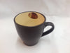 Nutmeg brown stoneware coffee mugs set of six