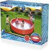 3 Ring Inflatable pool (Red)