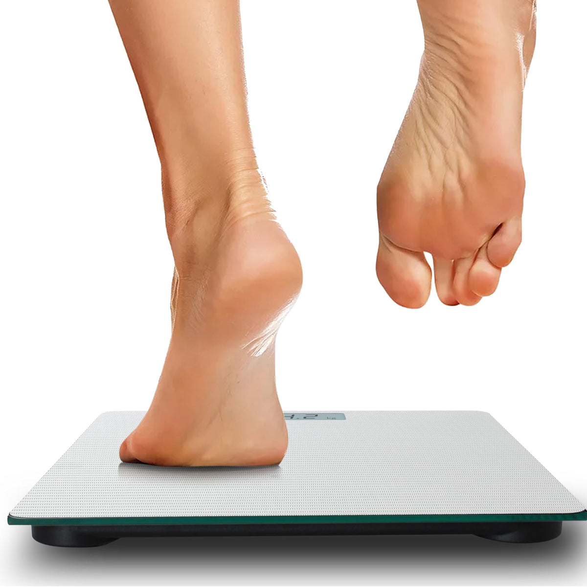 PUREFIT grey digital bathroom scale – 180kg
