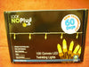 100 warm white battery-operated twinkling LED lights, 6.93m