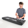 Toyrific Academy of Music | Kids Keyboard with Microphone, 61 Key, Musical Instrument Electric Piano and Lightweight Multi-Functional Music Station, Black