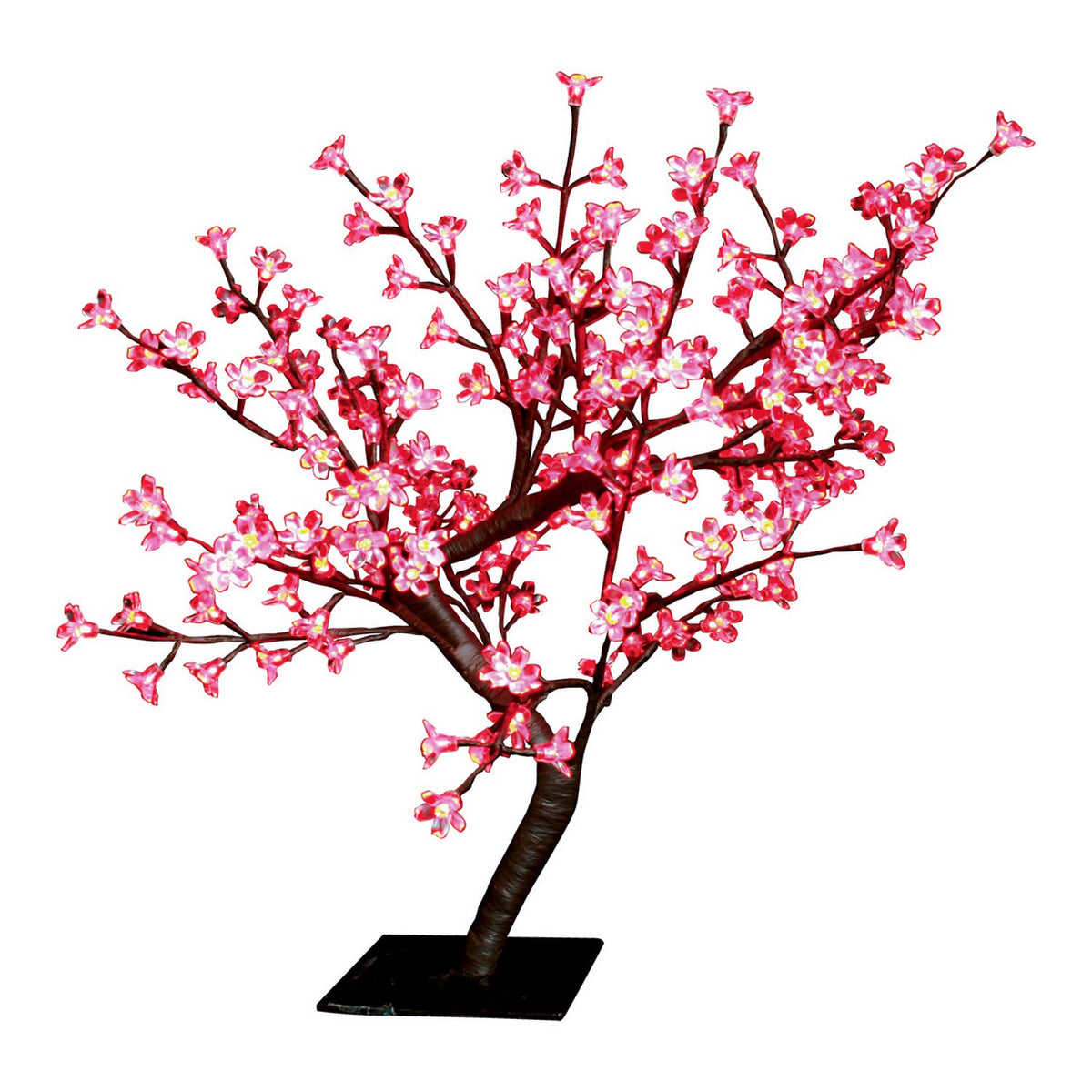 The Christmas Workshop 60cm red LED blossom tree