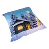 Christmas Workshop 3 LED Winter Wonderland Cushion ~ Warm White ~ Polyester ~ Christmas Decoration, Gift ~ 85200