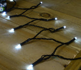 Premier 16m cool white Supabright outdoor Christmas lights with 200 LEDs
