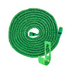 Expandable Garden Hose Pipe 15m/50ft - Expanding Flexible Anti Tangle Portable Lightweight Hosepipe - Includes 7 Function Nozzle Spray Gun Adapters Hanging Hook Holder - Outdoor Patio Lawn Reel