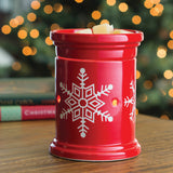 Candle Warmers Snowflake electric wax melt warmer