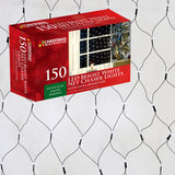 150 bright white LED Christmas net lights, 1.5 x 1m