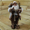 45cm natural hessian Santa Claus Christmas figure