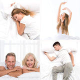 Avenli queen flocked airbed with built-in pillow and hand pump