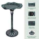 Weatherproof 80cm bird bath for garden wildlife