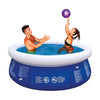 BENROSS Avenli 83270 8ft Diameter Inflatable Family Pool/Easy Setup & Drainage / 2074 Litre Capacity/Durable 3 Ply Sidewalls/Simple Safe Filtration/Blue Colour.,