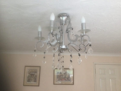 8 Light Chrome Chandelier(MC100/8)