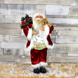 60cm traditional Santa Claus Christmas figure in red
