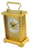 Gold Colour Two Tone Gilt Carriage Clock