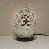 Febland Mini Mirrored Flower Tile Mosaic Egg Lamp