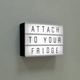 Global Gizmos white A6 magnetic cinematic light box