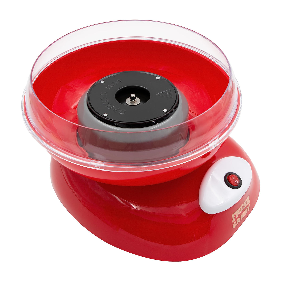 Global Gizmos red retro 500W candy floss maker